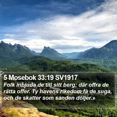 5 Mosebok 33:19 SV1917 Bible Verse Image