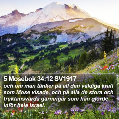 5 Mosebok 34:12 SV1917 Bible Verse Image