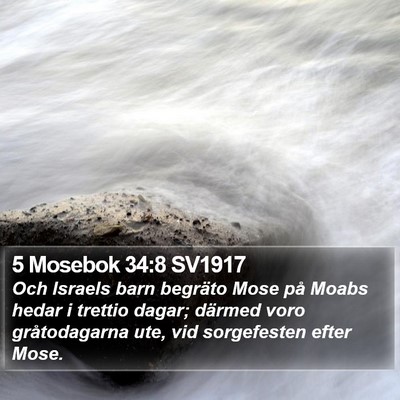 5 Mosebok 34:8 SV1917 Bible Verse Image
