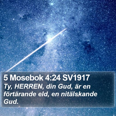 5 Mosebok 4:24 SV1917 Bible Verse Image