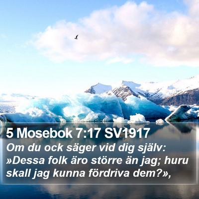 5 Mosebok 7:17 SV1917 Bible Verse Image