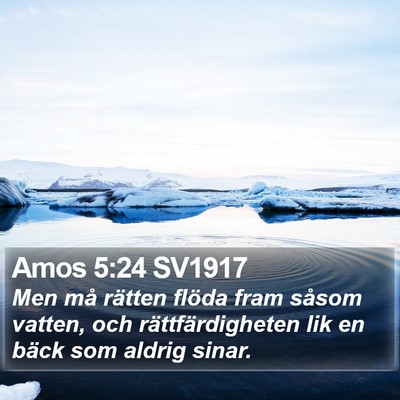 Amos 5:24 SV1917 Bible Verse Image