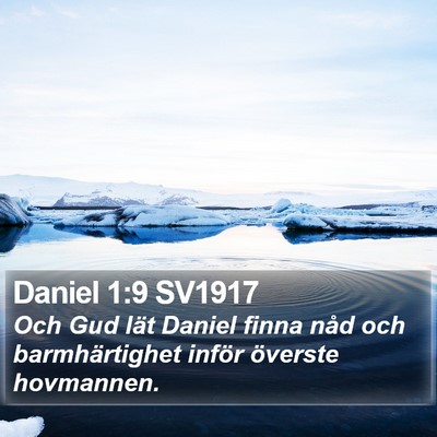 Daniel 1:9 SV1917 Bible Verse Image