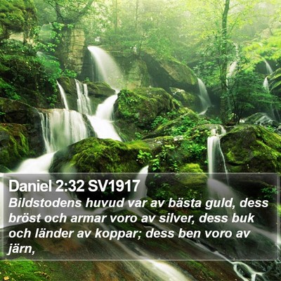 Daniel 2:32 SV1917 Bible Verse Image