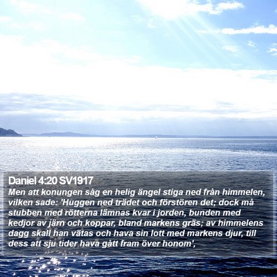 Daniel 4:20 SV1917 Bible Verse Image