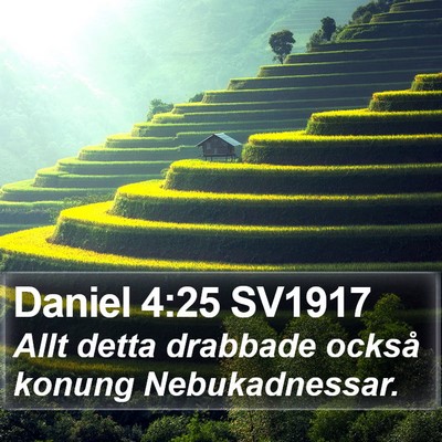 Daniel 4:25 SV1917 Bible Verse Image