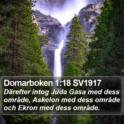 Domarboken 1:18 SV1917 Bible Verse Image