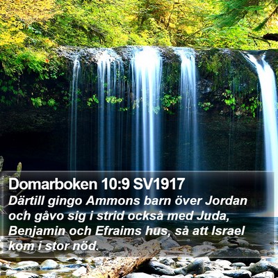 Domarboken 10:9 SV1917 Bible Verse Image