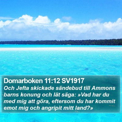Domarboken 11:12 SV1917 Bible Verse Image