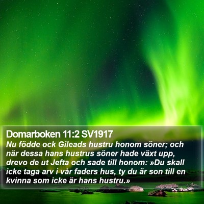 Domarboken 11:2 SV1917 Bible Verse Image