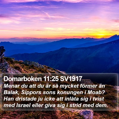 Domarboken 11:25 SV1917 Bible Verse Image