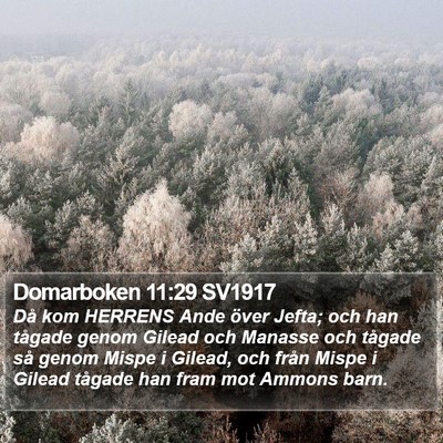Domarboken 11:29 SV1917 Bible Verse Image