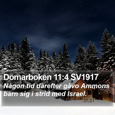 Domarboken 11:4 SV1917 Bible Verse Image