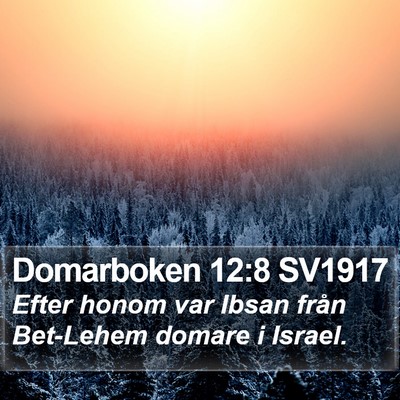 Domarboken 12:8 SV1917 Bible Verse Image