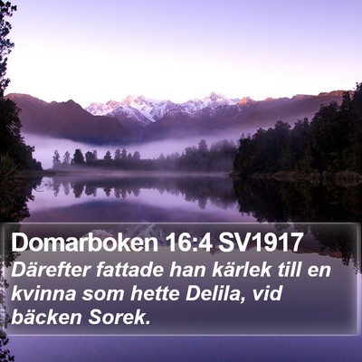 Domarboken 16:4 SV1917 Bible Verse Image
