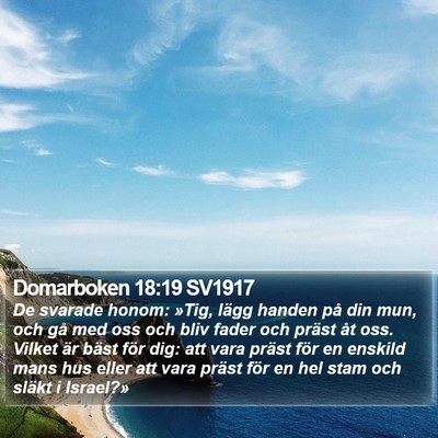Domarboken 18:19 SV1917 Bible Verse Image