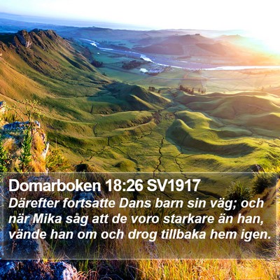 Domarboken 18:26 SV1917 Bible Verse Image