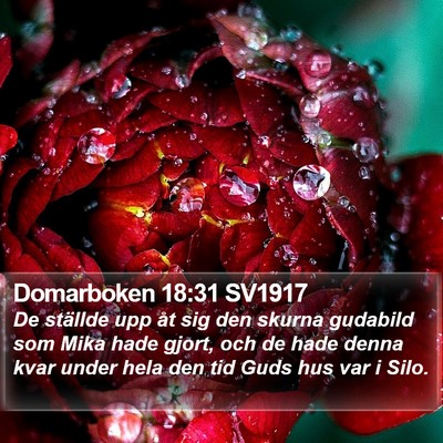 Domarboken 18:31 SV1917 Bible Verse Image