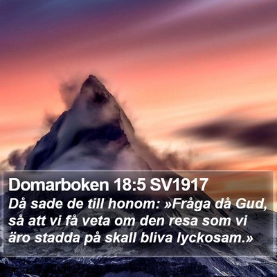 Domarboken 18:5 SV1917 Bible Verse Image