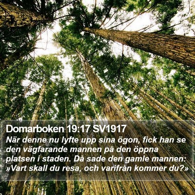 Domarboken 19:17 SV1917 Bible Verse Image