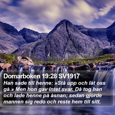 Domarboken 19:28 SV1917 Bible Verse Image