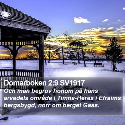 Domarboken 2:9 SV1917 Bible Verse Image