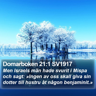 Domarboken 21:1 SV1917 Bible Verse Image