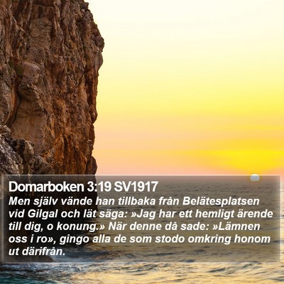 Domarboken 3:19 SV1917 Bible Verse Image