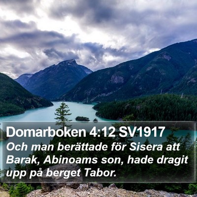 Domarboken 4:12 SV1917 Bible Verse Image