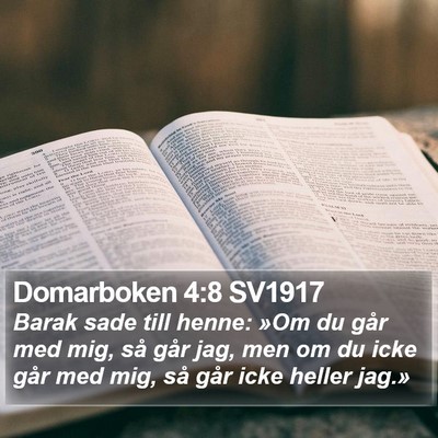 Domarboken 4:8 SV1917 Bible Verse Image