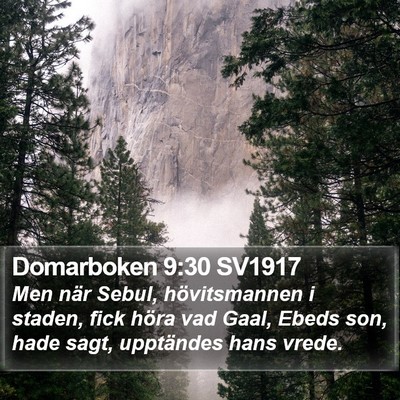 Domarboken 9:30 SV1917 Bible Verse Image