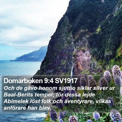 Domarboken 9:4 SV1917 Bible Verse Image