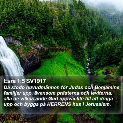 Esra 1:5 SV1917 Bible Verse Image