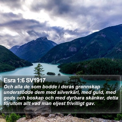 Esra 1:6 SV1917 Bible Verse Image