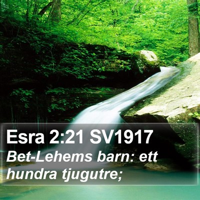Esra 2:21 SV1917 Bible Verse Image