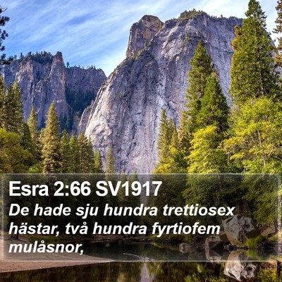 Esra 2:66 SV1917 Bible Verse Image