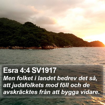 Esra 4:4 SV1917 Bible Verse Image