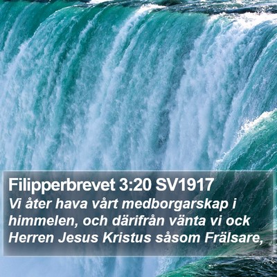 Filipperbrevet 3:20 SV1917 Bible Verse Image