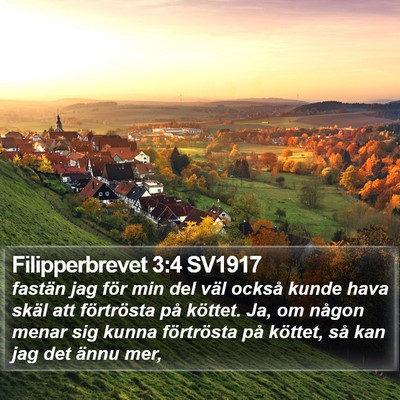 Filipperbrevet 3:4 SV1917 Bible Verse Image