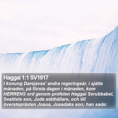 Haggai 1:1 SV1917 Bible Verse Image