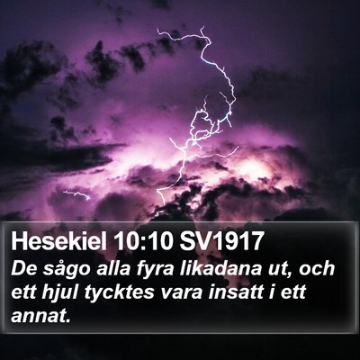 Hesekiel 10:10 SV1917 Bible Verse Image