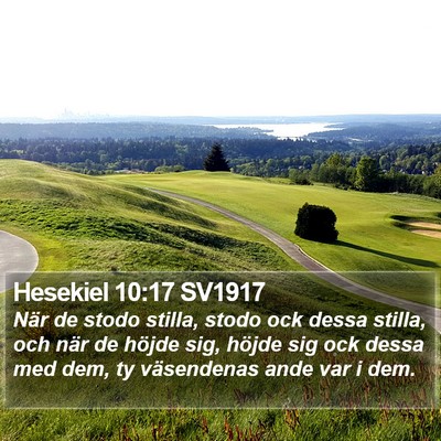 Hesekiel 10:17 SV1917 Bible Verse Image