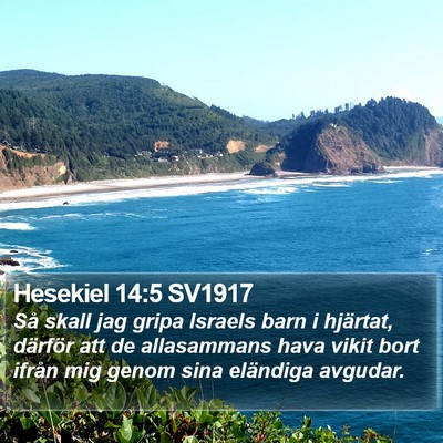 Hesekiel 14:5 SV1917 Bible Verse Image