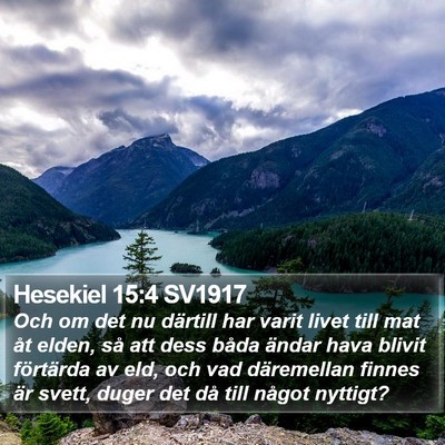 Hesekiel 15:4 SV1917 Bible Verse Image