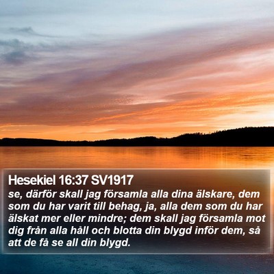 Hesekiel 16:37 SV1917 Bible Verse Image