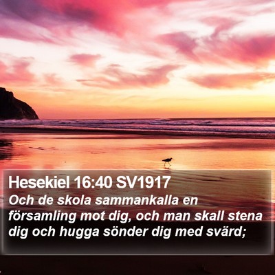 Hesekiel 16:40 SV1917 Bible Verse Image