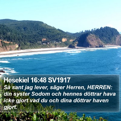 Hesekiel 16:48 SV1917 Bible Verse Image