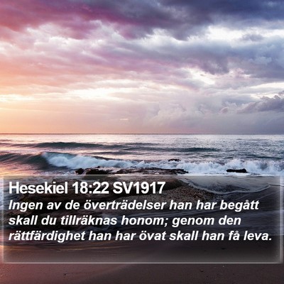 Hesekiel 18:22 SV1917 Bible Verse Image