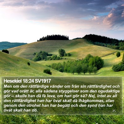 Hesekiel 18:24 SV1917 Bible Verse Image