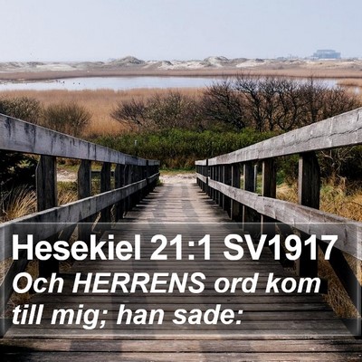 Hesekiel 21:1 SV1917 Bible Verse Image